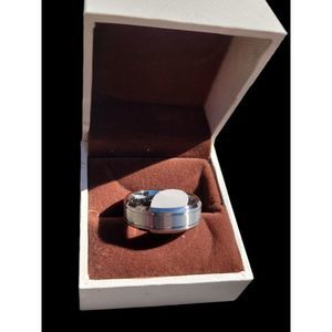 Will Queen Silver Etched Ring New Unisex 12